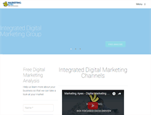 Tablet Screenshot of marketingapes.com